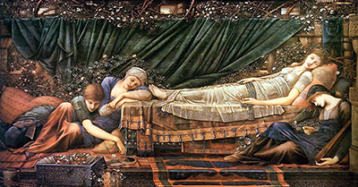 La Belle au Bois Dormant Edward Burne-Jones